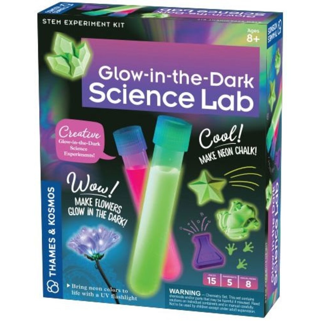 THAMES & KOSMOS Glow-in-the-dark Science Lab