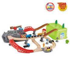 HAPE INTERNATIONAL Railway Bucket-Builder-Set DS *In Store Pickup Only*