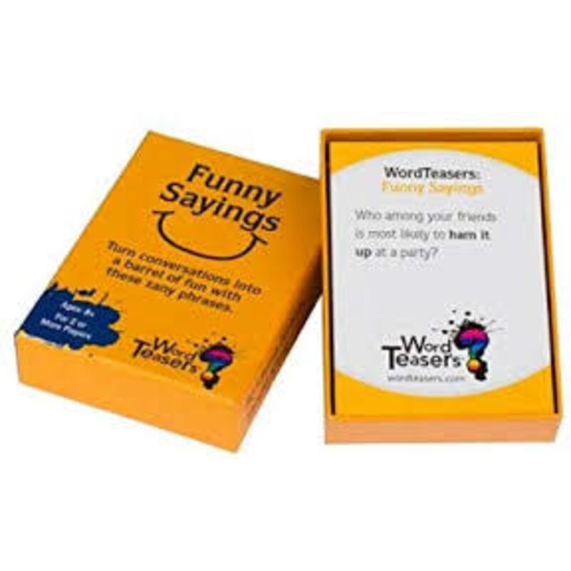WORDTEASERS Mini Funny Sayings Deck