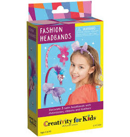 CREATIVITY FOR KIDS Fashion Headbands (Disc.)