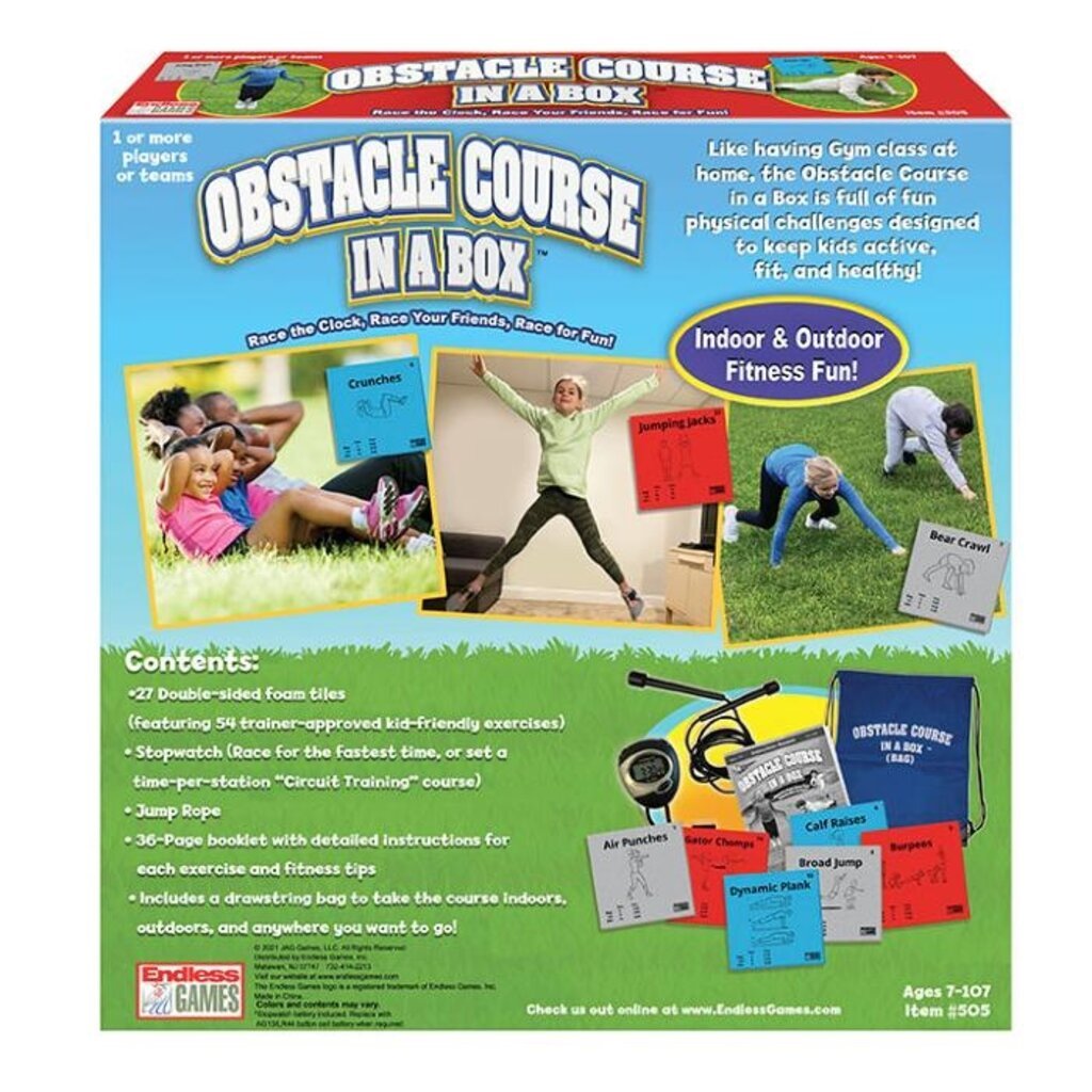 GOLIATH GAMES Obstacle Course in a Box