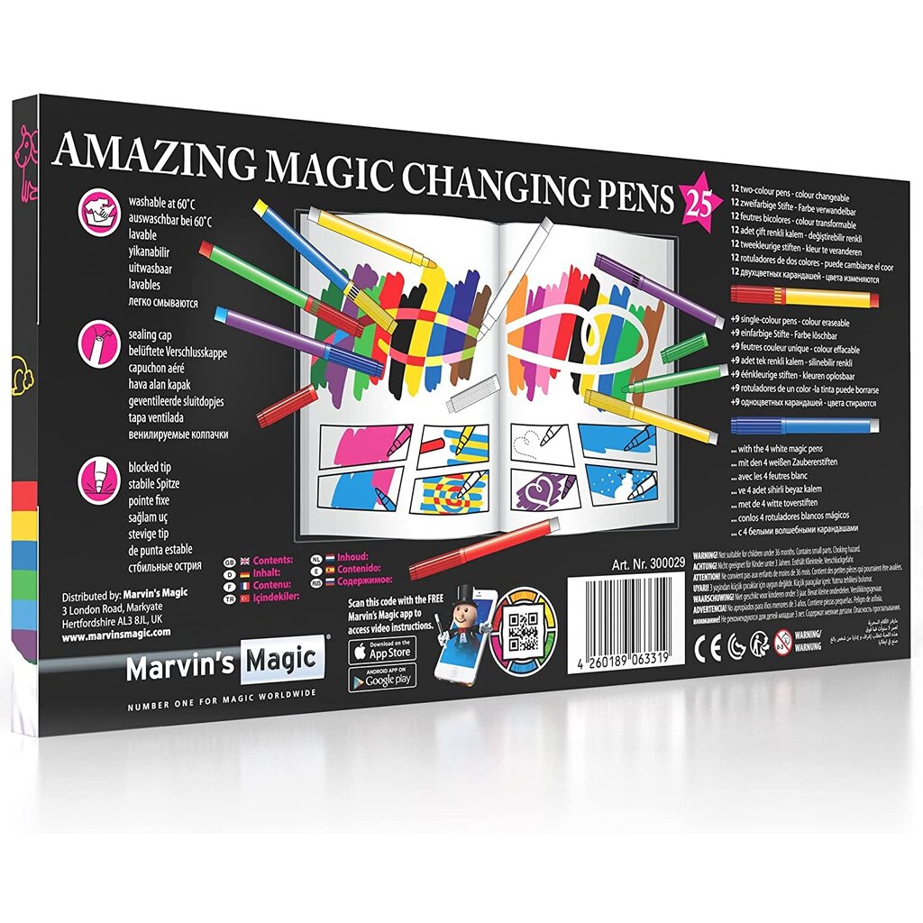 Marvin's Amazing Magic Markers 20 pc Set