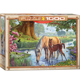 EUROGRAPHICS The Fell Ponies by Steve Crisp 1000PC