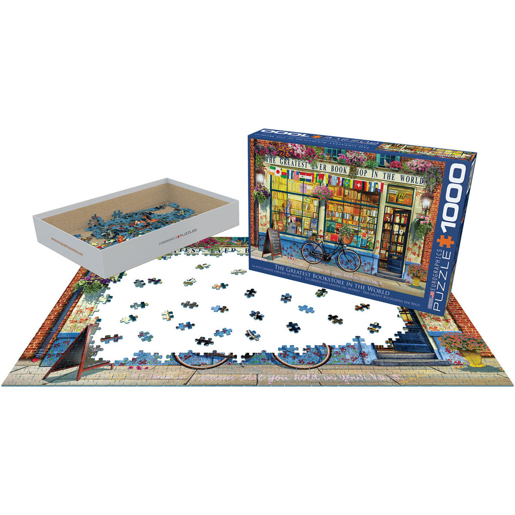 EUROGRAPHICS World's Greatest Bookstore 1000PC