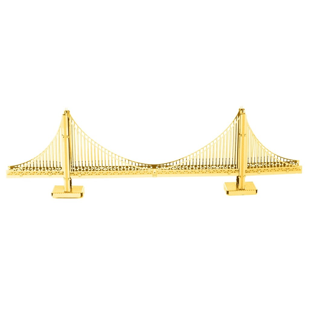 FASCINATIONS Metal Earth - Golden Gate Bridge - Gold