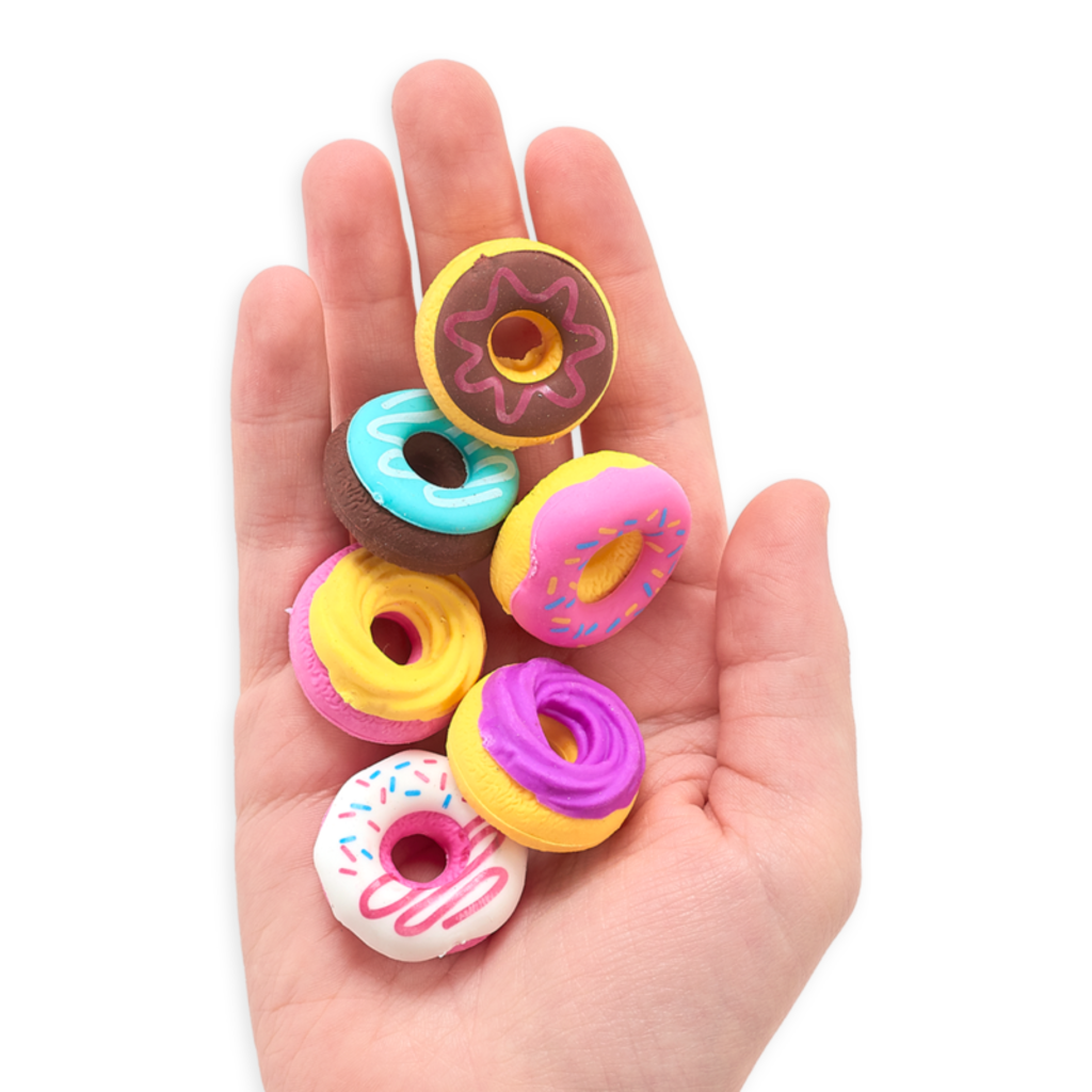 OOLY Dainty Donuts Scented Eraser - Set of 6