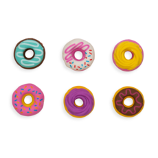 OOLY Dainty Donuts Scented Eraser - Set of 6