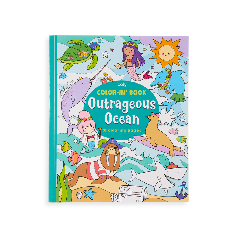 OOLY Coloring Book - Outrageous Ocean