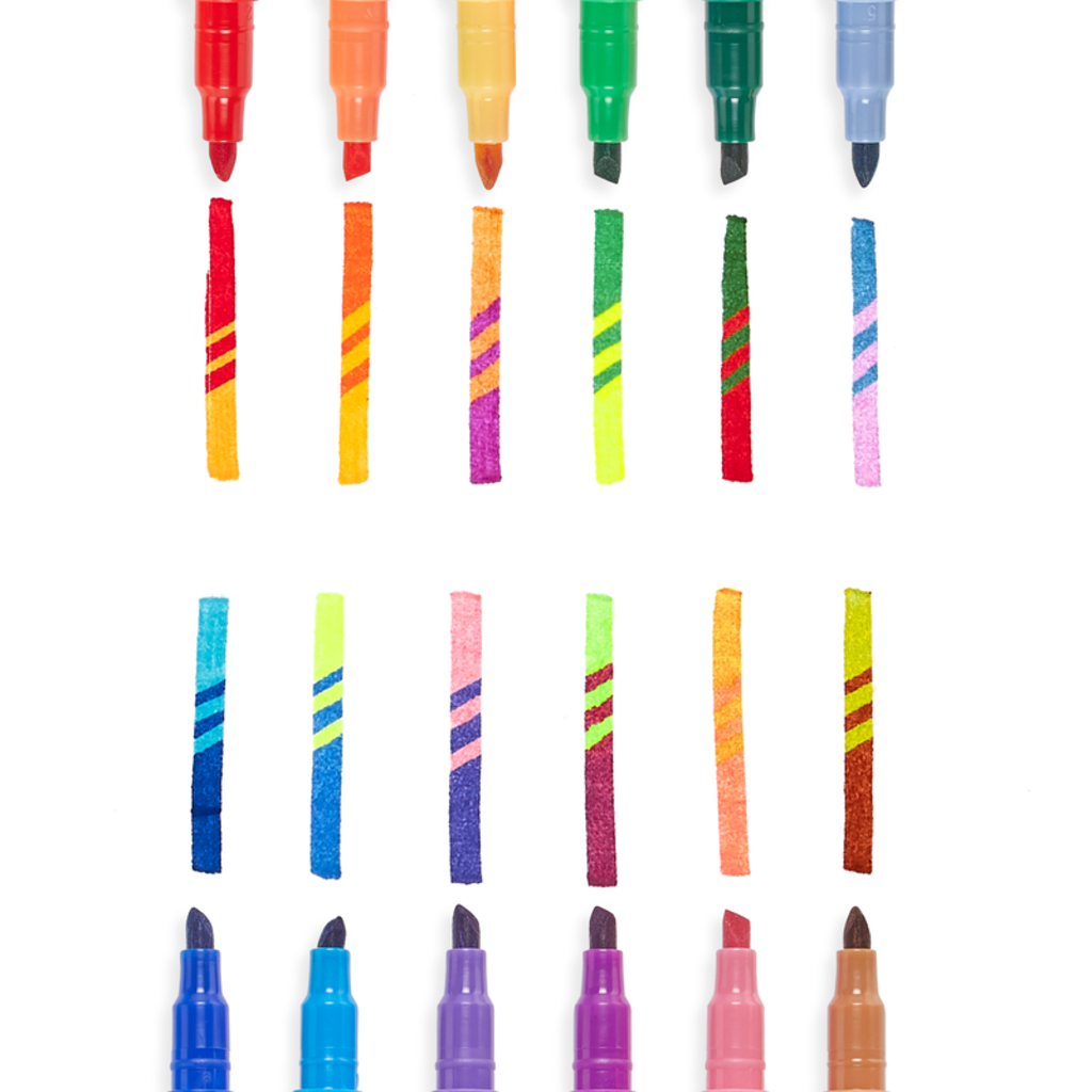 OOLY Switcheroo Color Changing Markers Set of 12