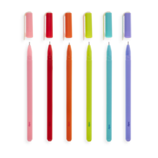 OOLY Fine Line Colored Gel Pens Set of 6