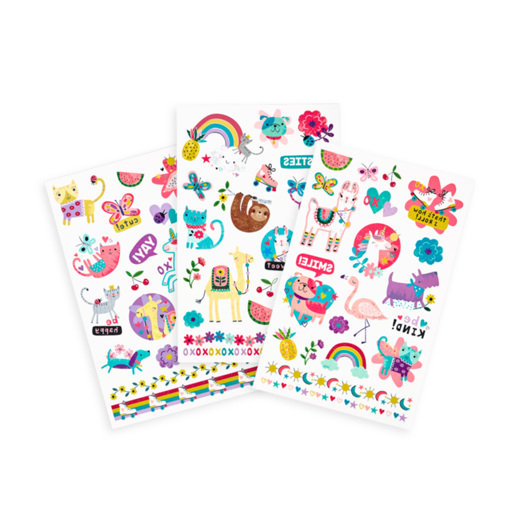 OOLY Temporary Tattoos - Funtastic Friends