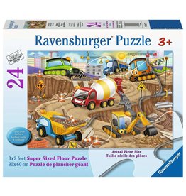 RAVENSBURGER Construction Fun 24 Pc Floor Puzzle
