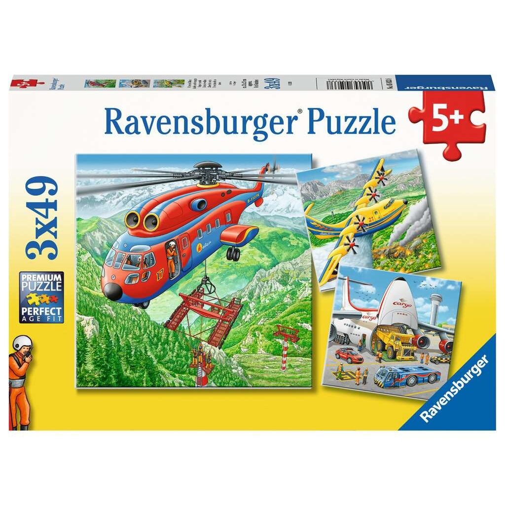 RAVENSBURGER 3x49pc Above The Clouds