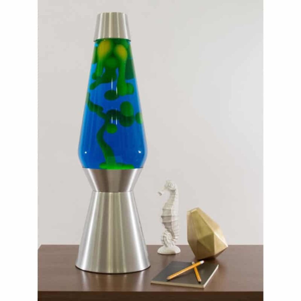 SCHYLLING LAVA LAMP 27'' - YL/BL/SL  *In Store Pickup Only*