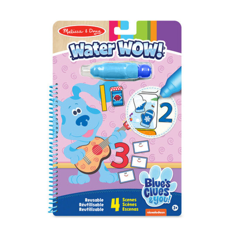 MELISSA & DOUG Water Wow - Blues Clues & You Counting