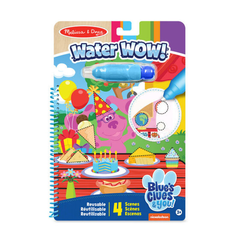 MELISSA & DOUG Water Wow - Blues Clues & You Shapes