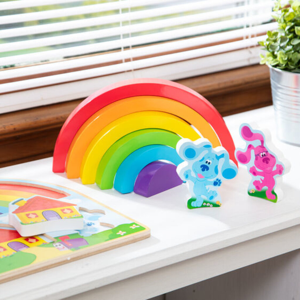 MELISSA & DOUG Blues Clues & You Wooden Rainbow