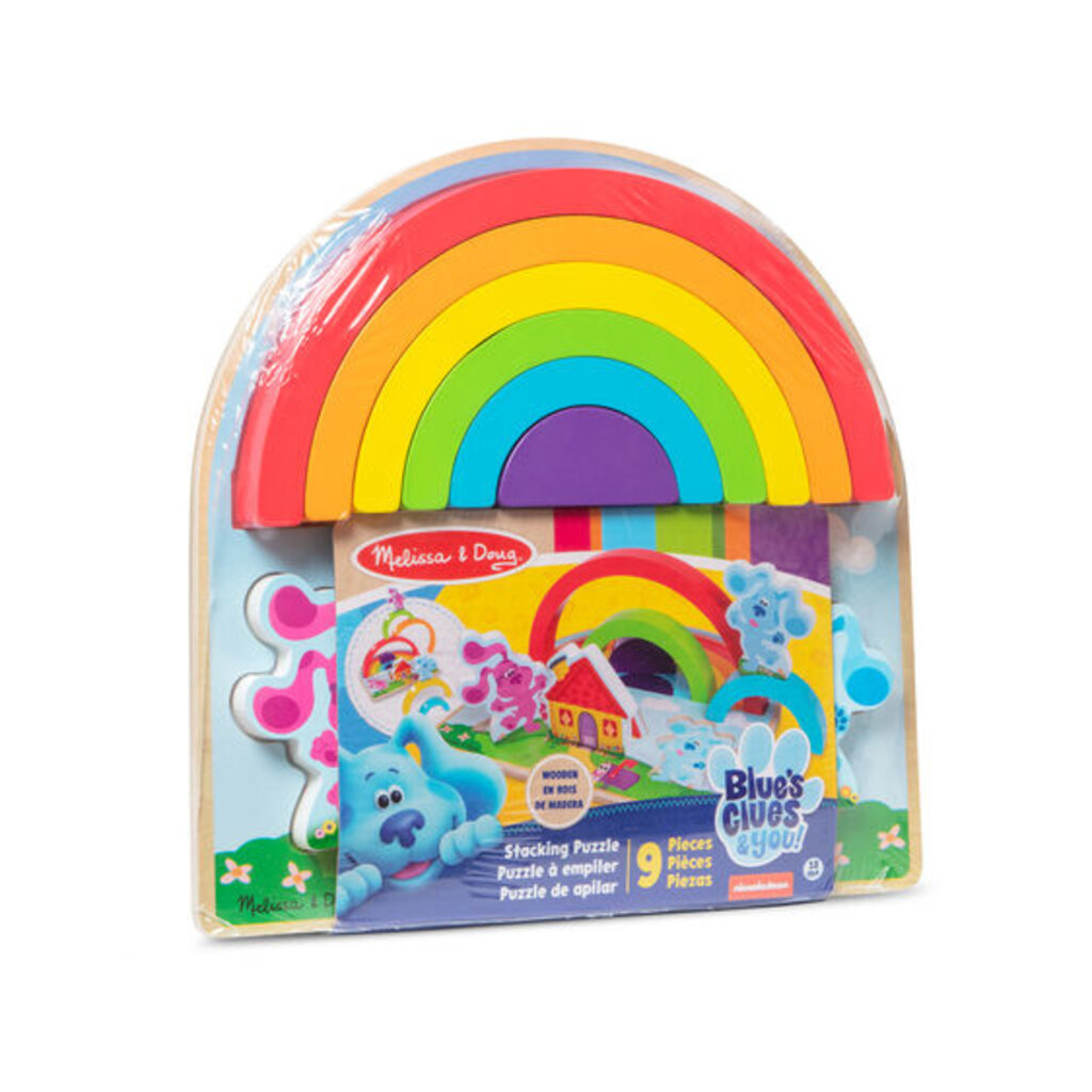 MELISSA & DOUG Blues Clues & You Wooden Rainbow