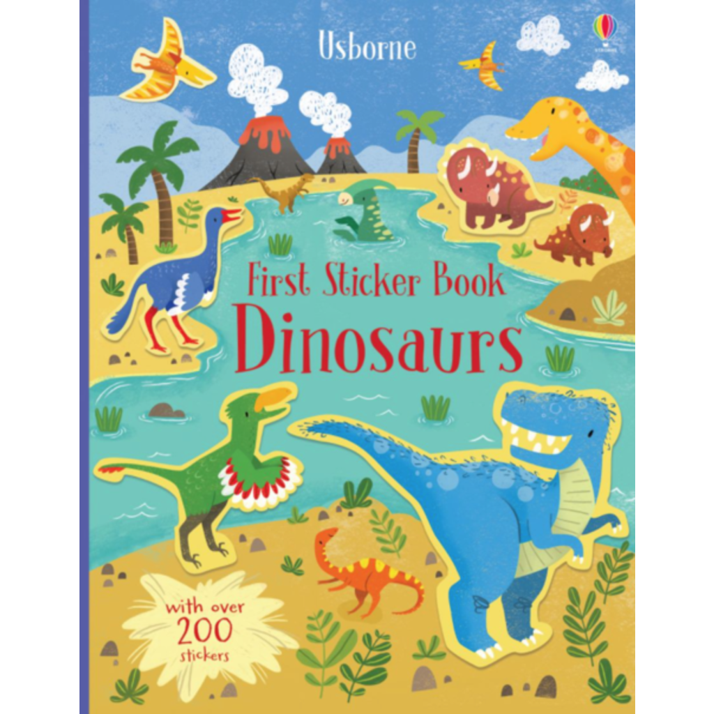 EDC First Sticker Book Dinosaurs