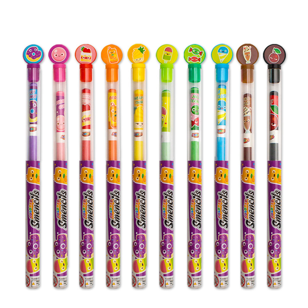 SCENTCO INC Colored Smencils 10-pack - Display of 10