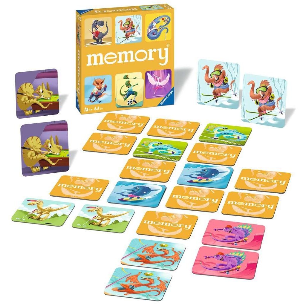 Montessori Wooden Dinosaur Game - Dinosaur Memory Cards - Memory Game –  Bush Acres