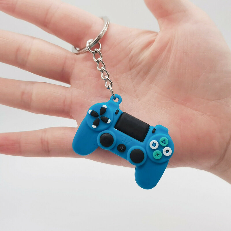 UMAID PRODUCTS Mini Controller Shape Keychains Blue