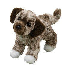 DOUGLAS CUDDLE TOYS Spud Brown & White Mutt