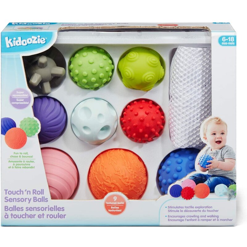 INTERNATIONAL PLAYTHINGS Touch 'n Roll Sensory Balls