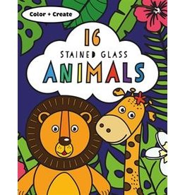 EDC Stained Glass Coloring Animals
