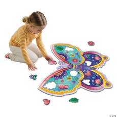 MINDWARE 53pc Butterfly Floor Puzzle