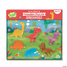 MINDWARE My First Wooden Dinosaur Puzzle discontinued