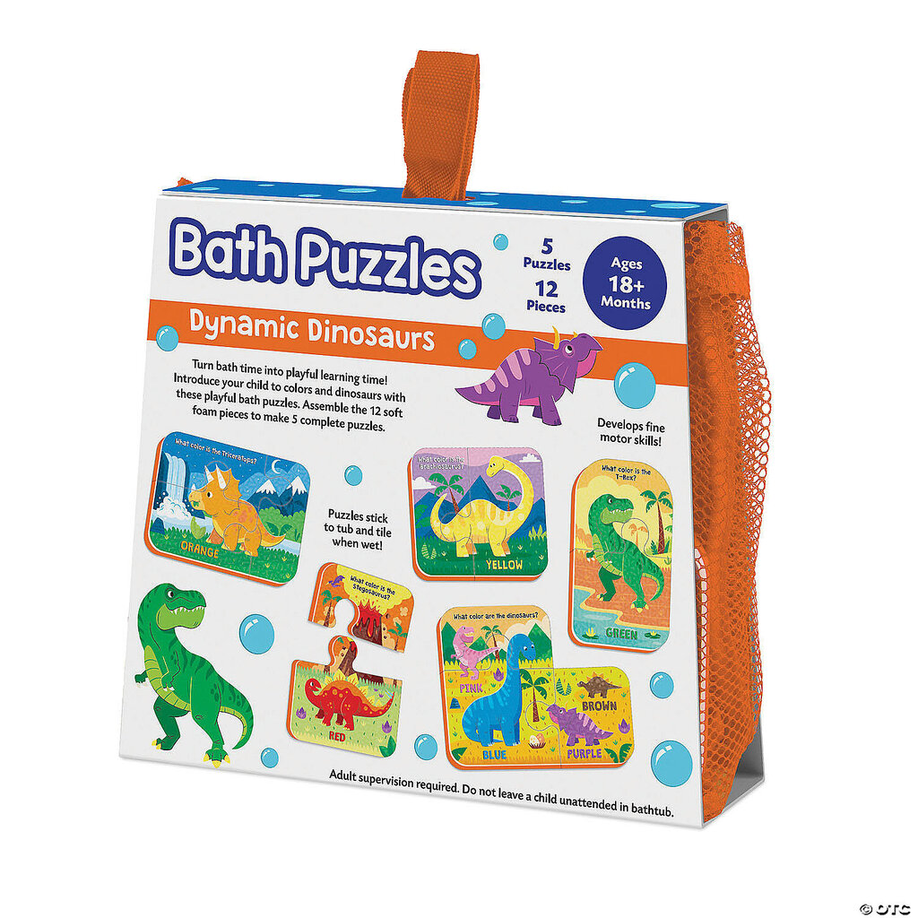 MINDWARE Dynamic Dinosaurs Bath Puzzle