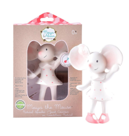 TIKIRI Meiya the Mouse All Rubber Squeaker Toy