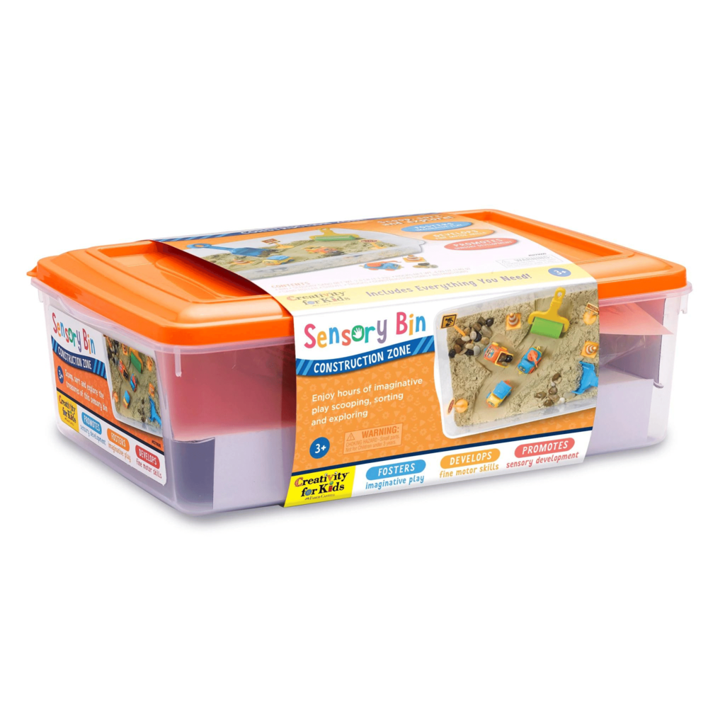 CREATIVITY FOR KIDS Sensory Bin Construction