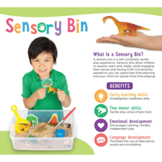 CREATIVITY FOR KIDS Sensory Bin Dinosaur