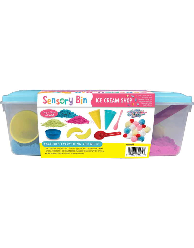 ICE CREAM SHOP SENSORY BIN - BrainyZoo Toys