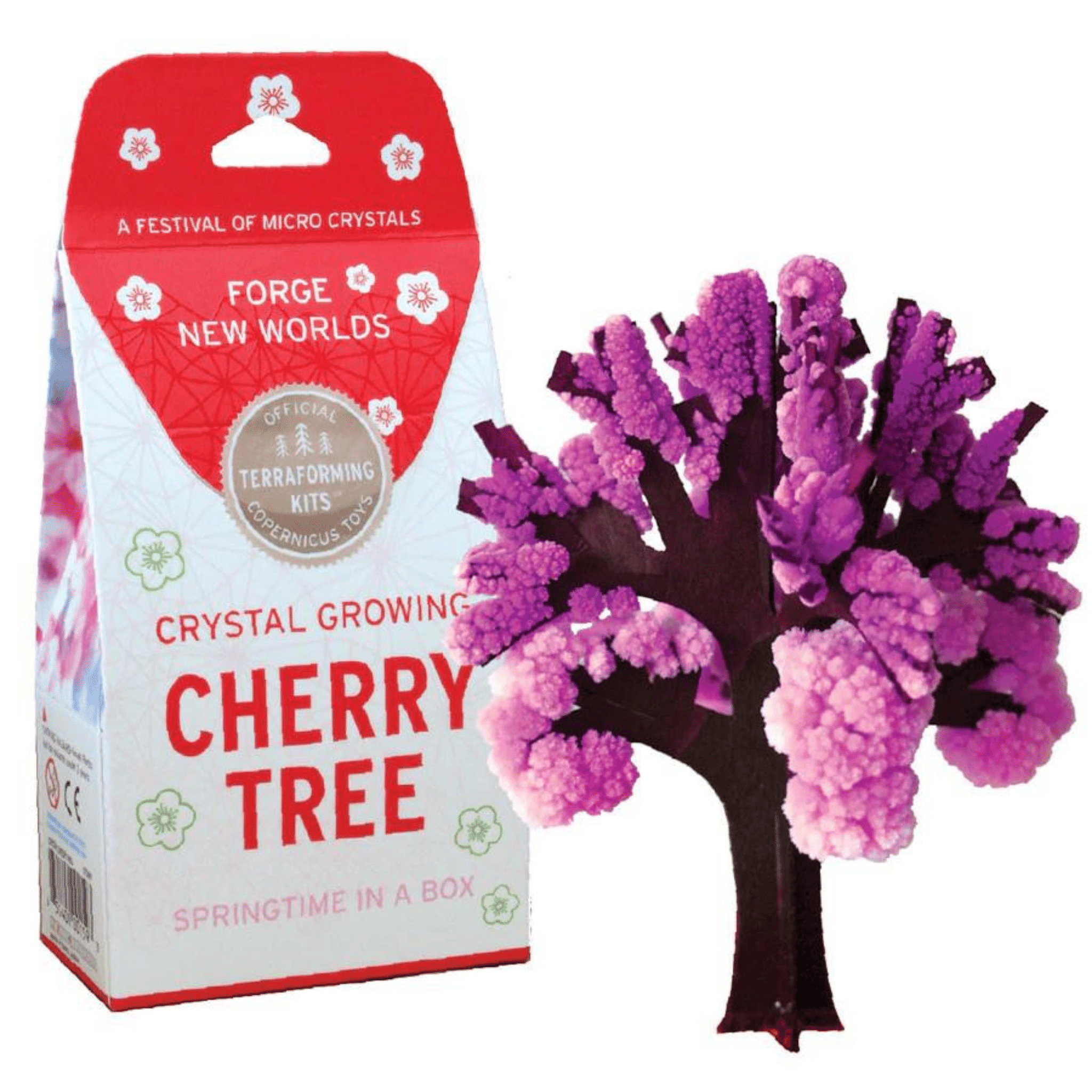 CRYSTAL GROWING CHERRY TREE - BrainyZoo Toys