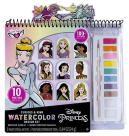 FASHION ANGELS Disney Princess Watercolor Portfolio Set