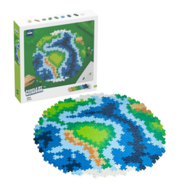 PLUS PLUS Plus Plus Puzzle by Number - Earth - 800 pc