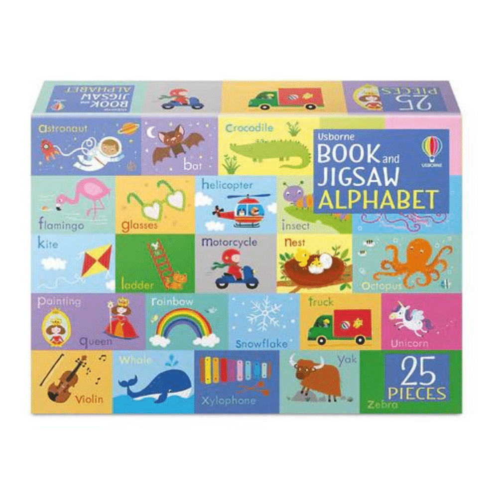 Alphabet Book & Jigsaw Puzzle - BrainyZoo Toys