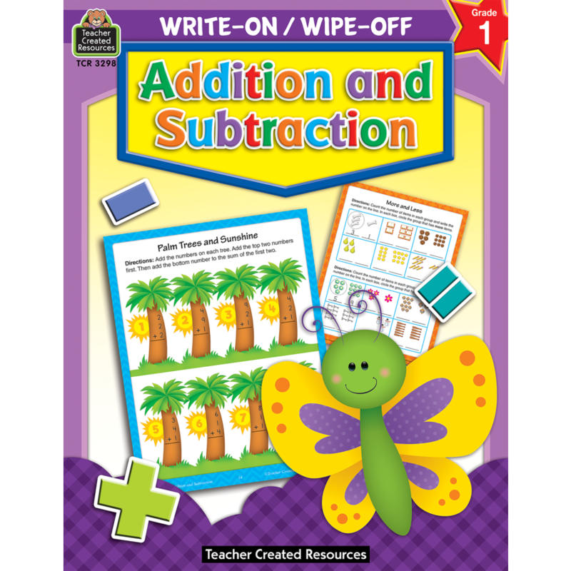 Teacher Created Resources WIPE OFF ADDITION-SUBTRACTION GR1