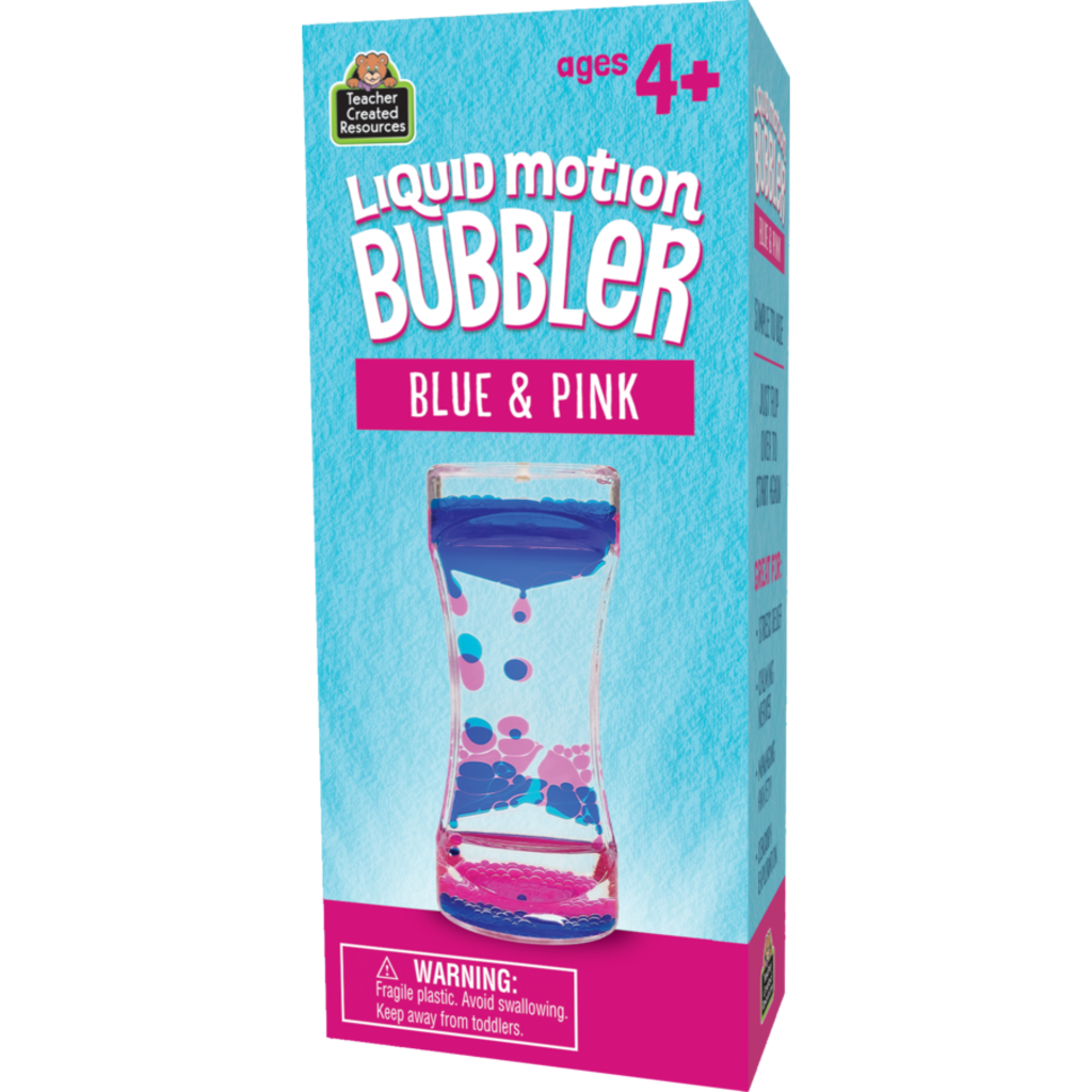 Teacher Created Resources Liquid Motion Bubbler Blue & Pink