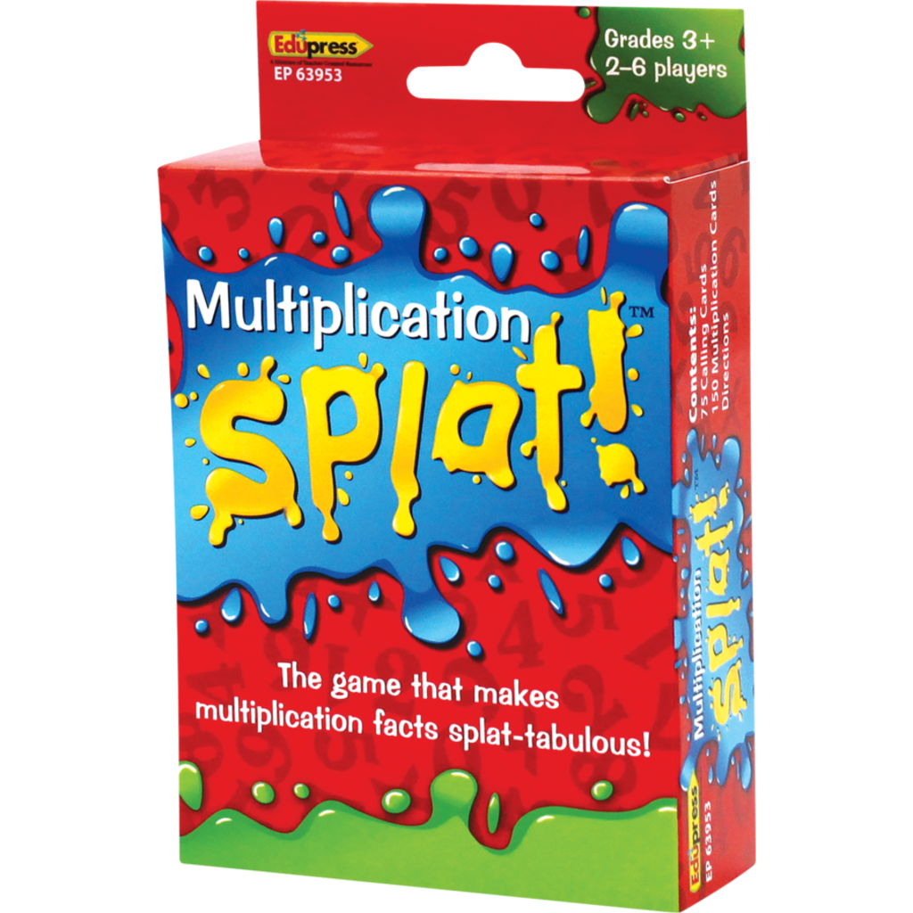 Teacher Created Resources Splat Game: Multiplication