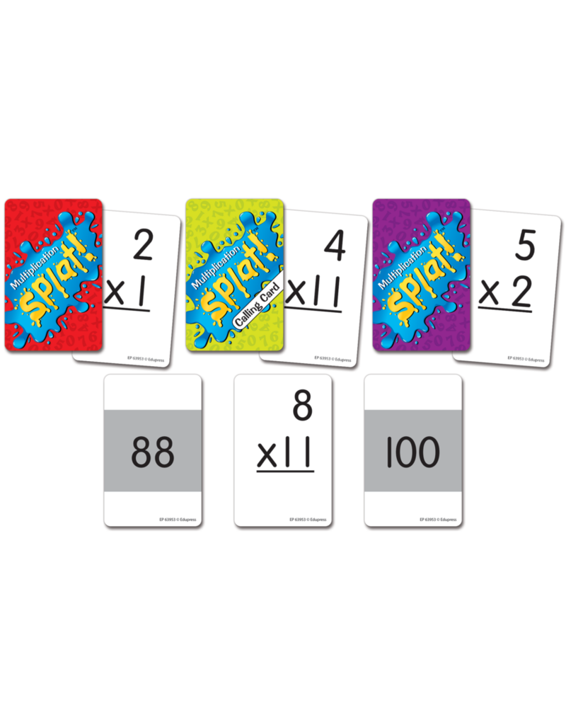 Splat Game Multiplication BrainyZoo Toys
