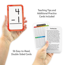 Teacher Created Resources Flash Cards Subtraction 0-12