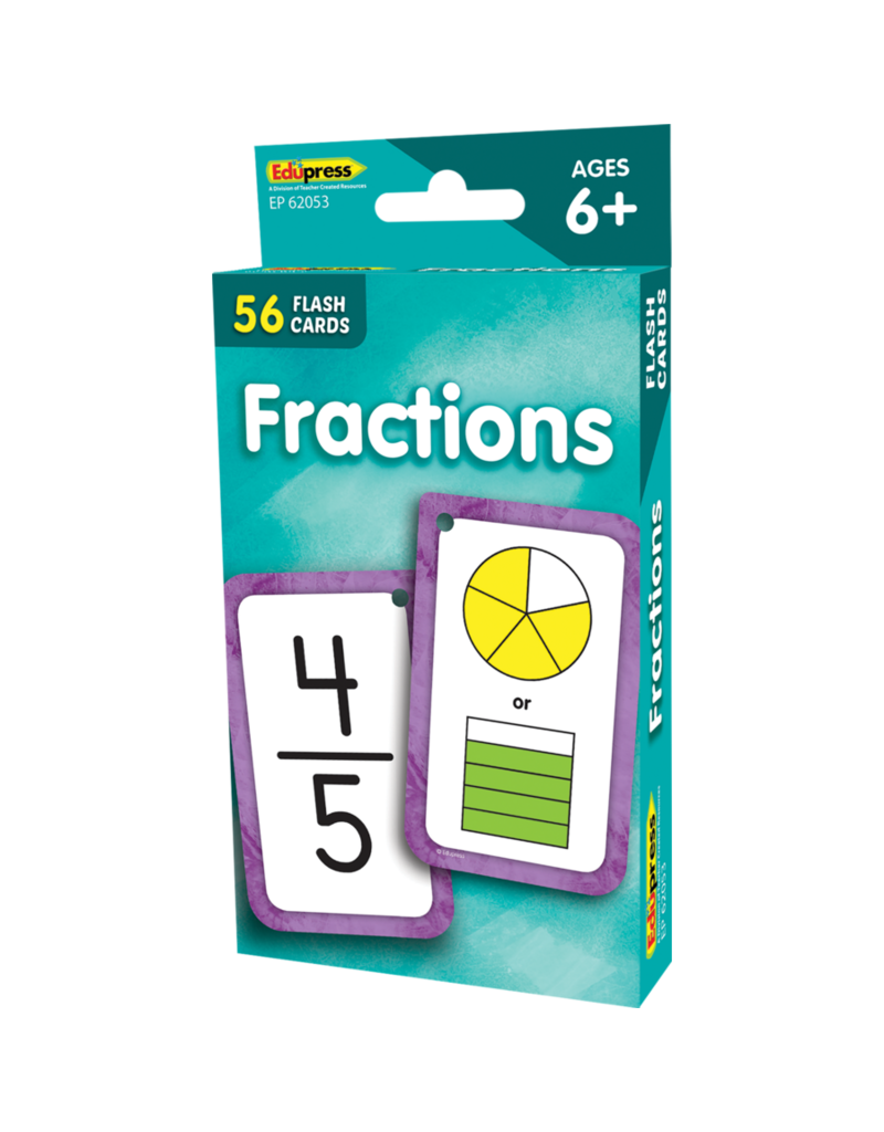 Fractions Flash Cards - BrainyZoo Toys