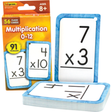 Teacher Created Resources Flash Cards Multiplication 0-12