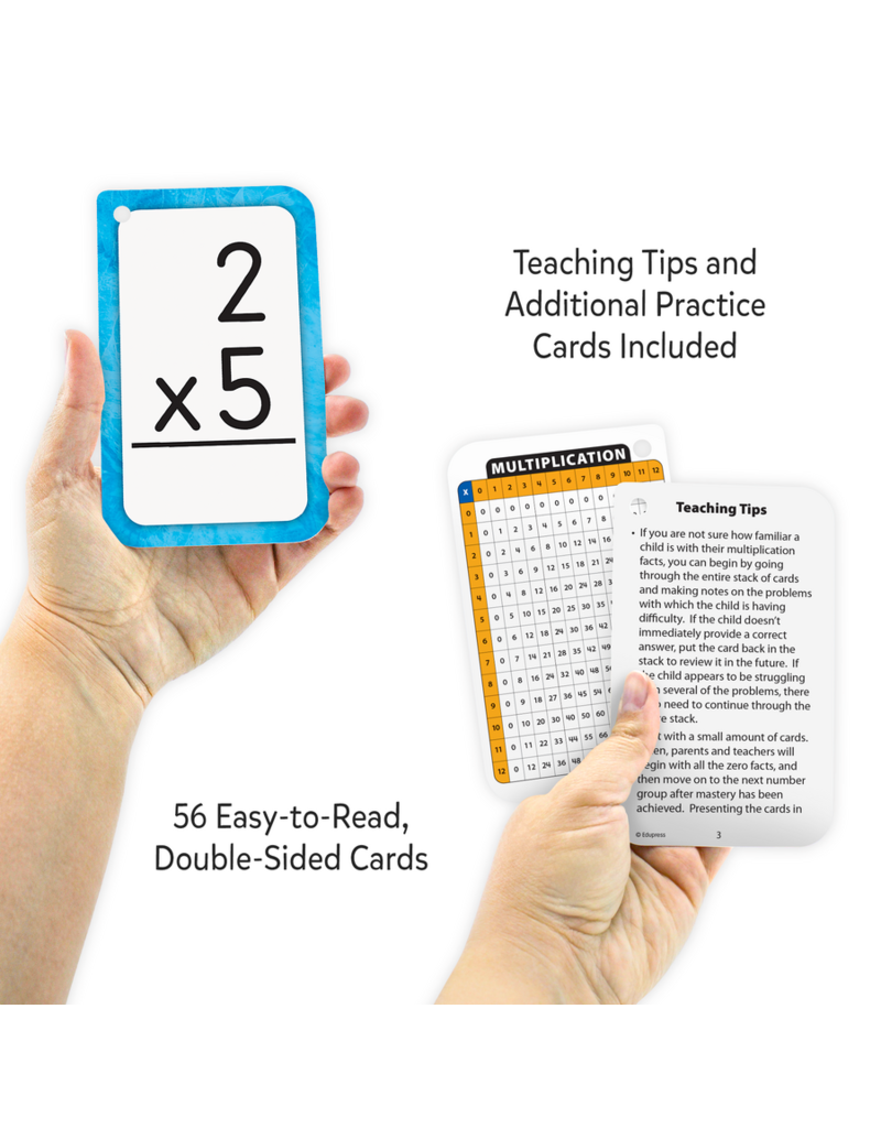 Multiplication 0-12 Flash Cards - BrainyZoo Toys