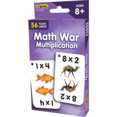 Teacher Created Resources Flash Cards Math War Multiplication