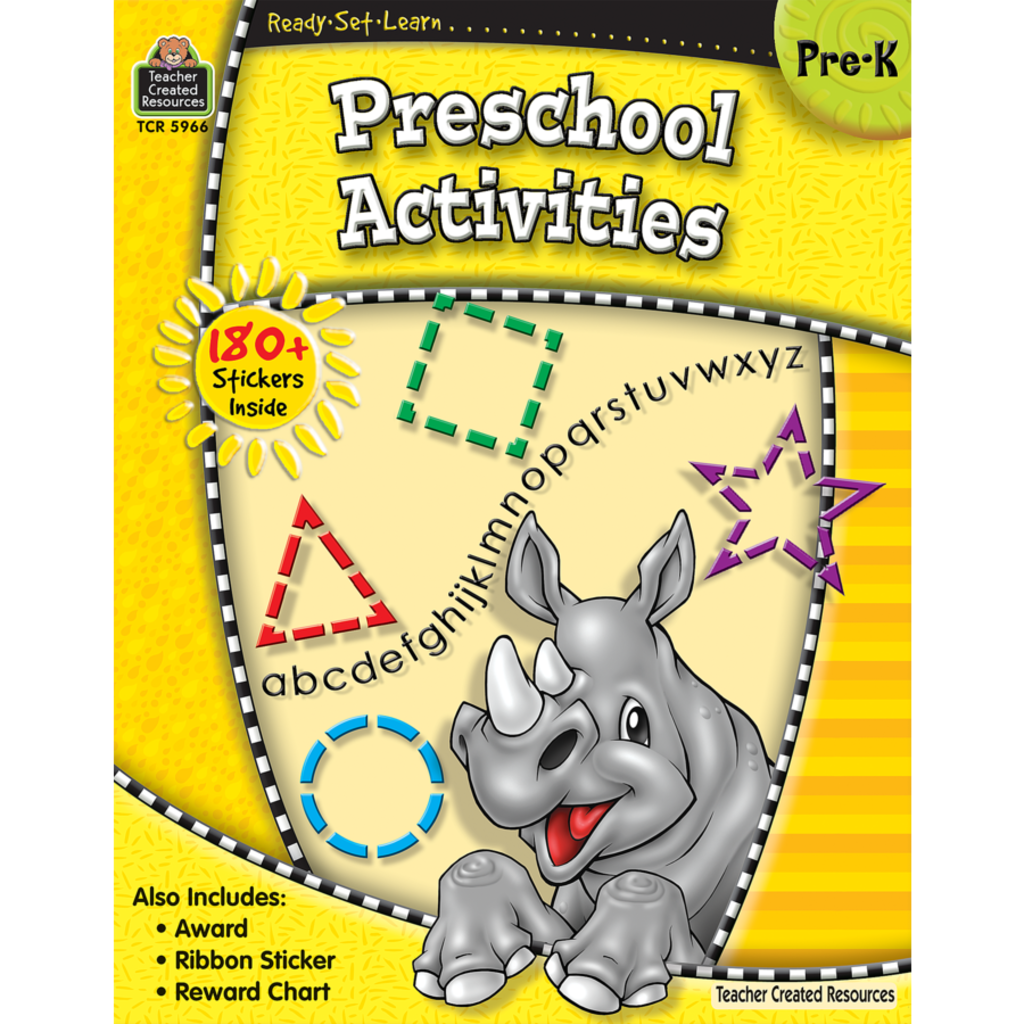 Teacher Created Resources RSL: Preschool Activities